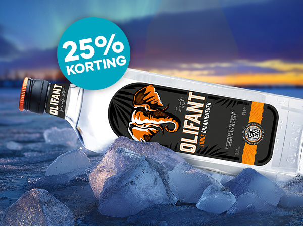 Olifant met 25% korting